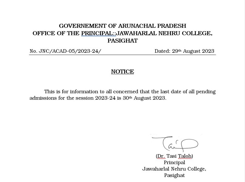 first_semester_class_notice